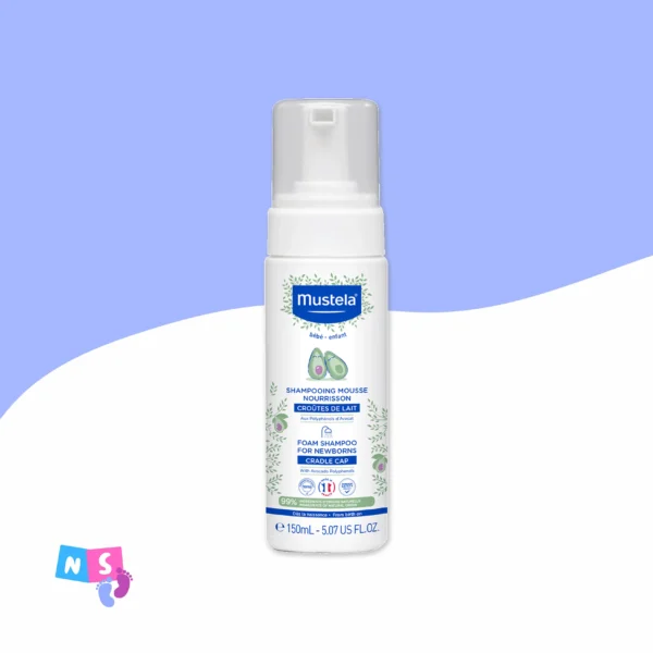 Mustela yenidoğan köpük şampunu (150 ml)