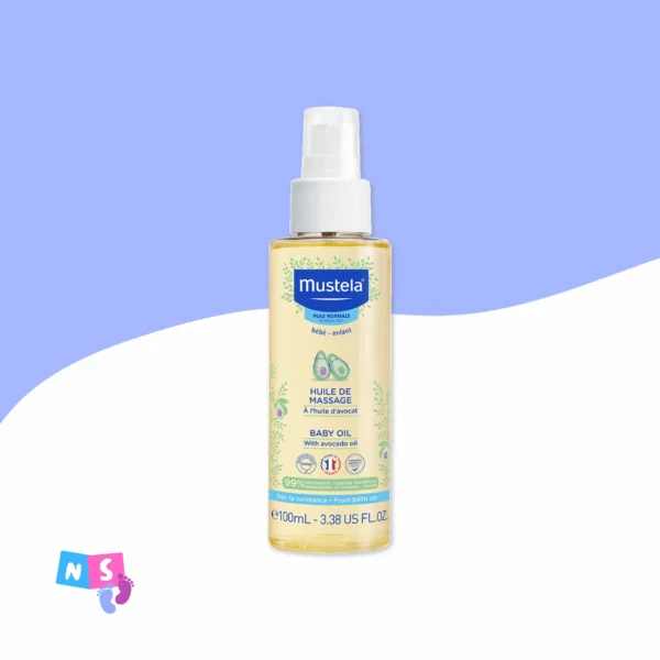 Mustela masaj yagi 100ml korpeler ucun.