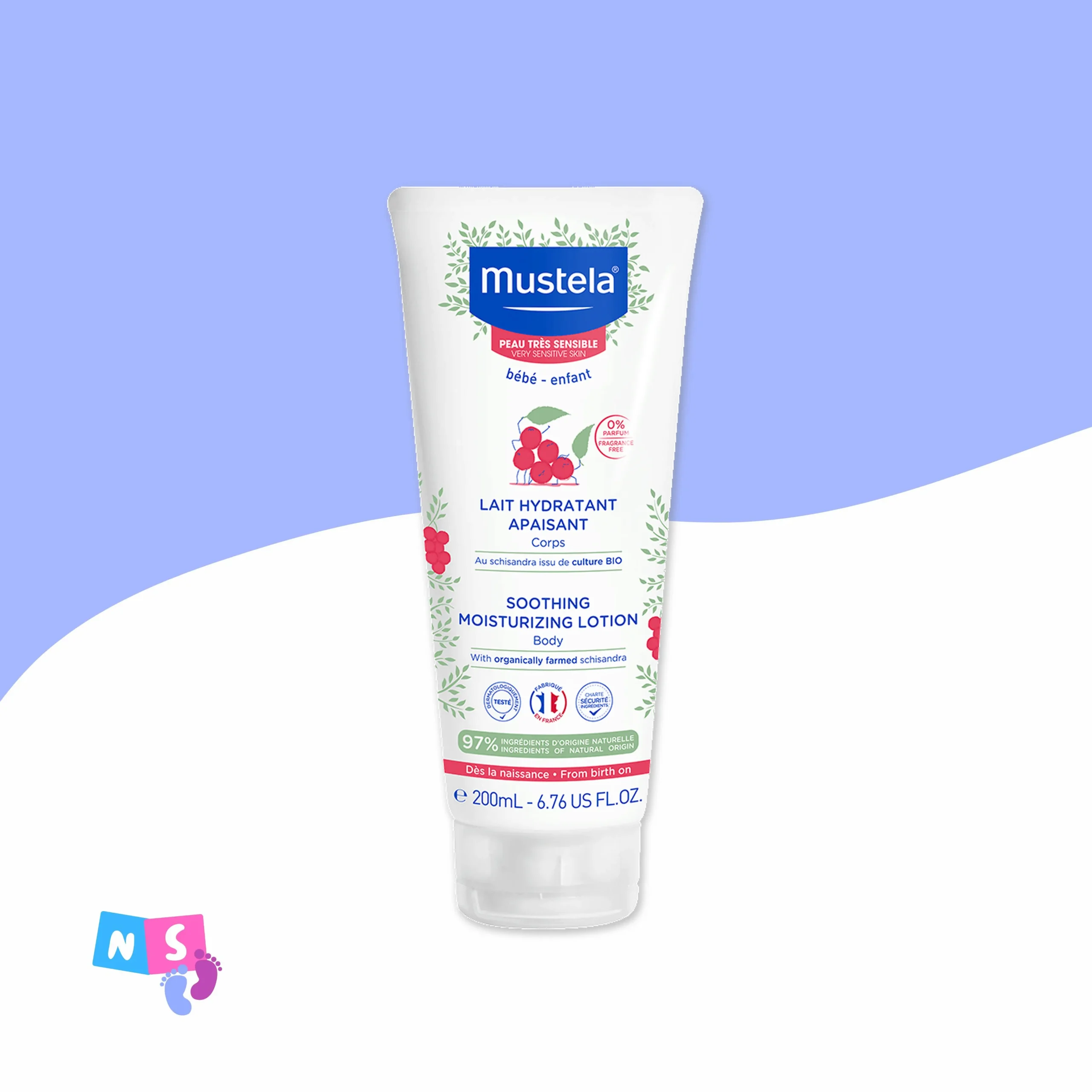 Mustela rahatladici losyon 200ml cox hessas deri ucun.
