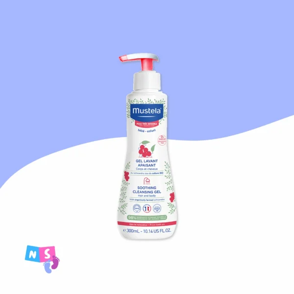 Mustela rahatladici sampun 300ml cox hessas deri ucun.