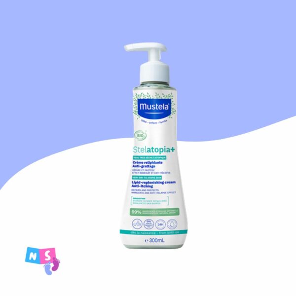 Mustela Stelatopia+ Lipid Replenishing Cream (300 ml)